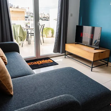 A Penthouse In The Heart Of St Julians Apartment San Ġiljan